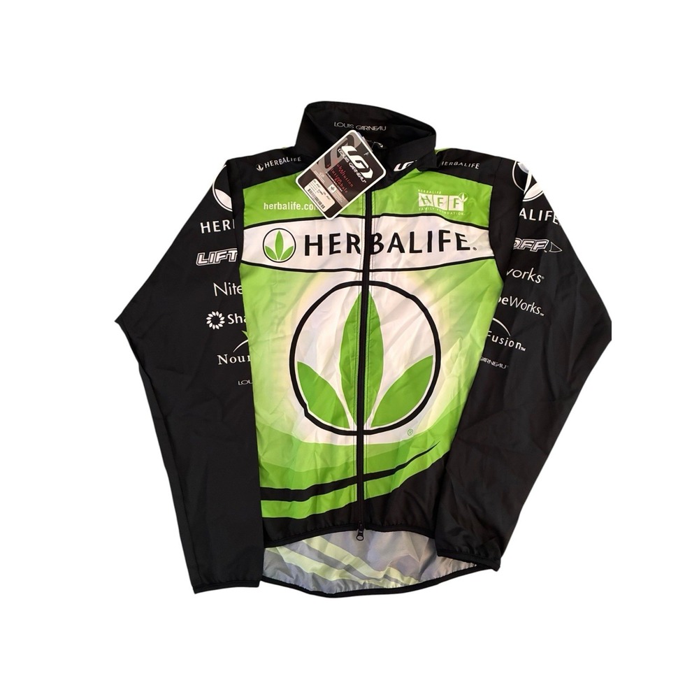 Louis Garneau Cool Jacket Herbalife Size L NWT